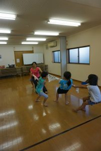 山崎美恵さんセッションの様子